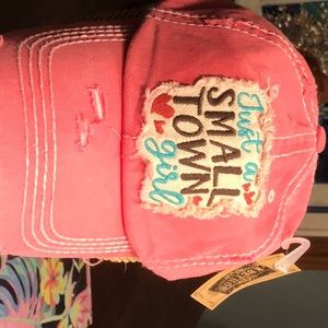 Just a small town girl hat